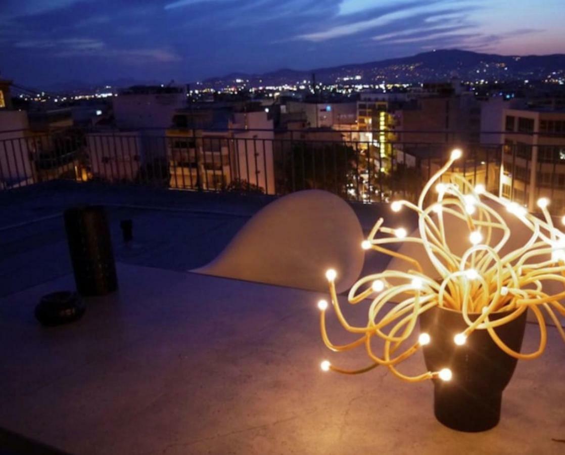 Apartmán Stylish Penthouse With Acropolis And 360 View Atény Exteriér fotografie